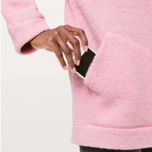 Lululemon So Sherpa Hooded Jacket Size 10 - Picture 11 of 14